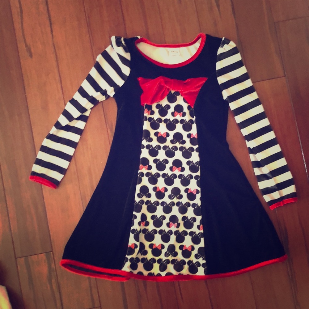 Minnie Mouse Velvet Dress!